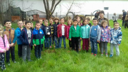 Мястото, отредено за гора на детските градини и училища, се увеличи с още две дръвчета