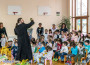 С тържество и празничен водосвет ДГ „Славейче” днес чества Въведение Богородично