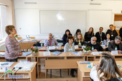 Среща-разговор в ППМГ „Акад. проф. д-р Асен Златаров” между представители на висши учебни заведения, работодатели и ученици 