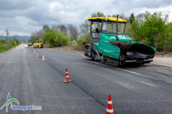 Агенция „Пътна инфраструктура“ продължава ремонта на път I-1 в местността „Розите”