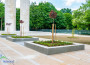 До края на месеца ще бъде готово пространството около мемориала в градския парк