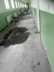 Ремонтират подовата конструкция в ОУ „Васил Левски” – Литаково 