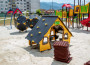 Поставят ударопоглъщаща настилка под съоръженията на новите детски площадки