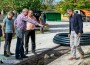 Полагат новите водопроводни тръби в Новачене. Направиха първа копка за нов водопровод в Литаково