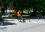 Подновяват  пътна маркировка в Ботевград