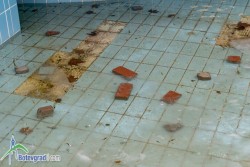 Вандали хвърлят плочки и павета в шадравана на Ротондата