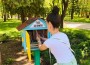 Къщичка за книги в градския парк 
