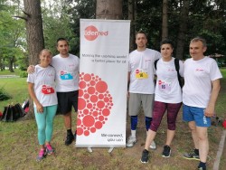 Представителен отбор на IMI България участва в благотворително щафетно бягане 