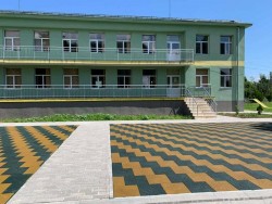 Приключи ремонтът на дворното пространство на ДГ “Детелина”- с. Врачеш