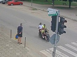 Самоличността на непълнолетните със скутера е установена