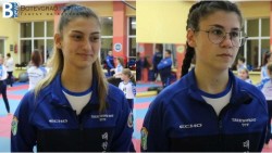 Две състезателки от клуб „Таек-кион“ се подготвят световното първенство в Беларус