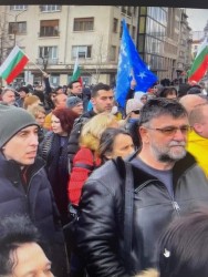 ГЕРБ-Ботевград на протеста срещу ареста на лидера Бойко Борисов 