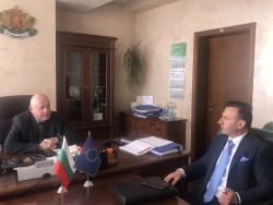 Областният управител проведе работна среща с новия директор на Областната дирекция на МВР – София