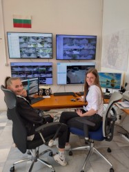 Ученици се запознаха с работа на служителите по обществения ред