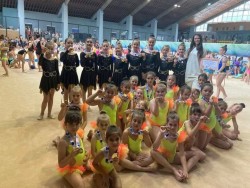 Клубът по художествена гимнастика „Грация“ спечели две първи места на турнир в София