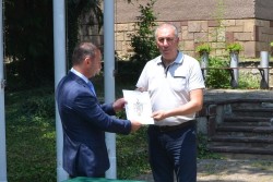 Началникът на полицията Здравко Йотов с награда по повод професионалния празник на МВР