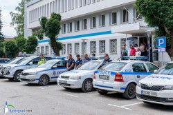 Ботевградските полицаи почетоха паметта на загиналите си колеги в Бургас