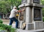 Монтираха нова пластика и нов герб на Войнишкия паметник