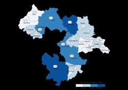 231 989 души e населението в Софийска област към 7 септември 2021 година