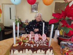 Най-възрастната обитателка на Дома за стари хора във Врачеш  навърши 100 години