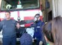 Третокласници от Етрополе със занятие по защита при бедствия, аварии и пожари