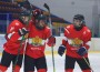 Силна игра на Васил Вълчев за националния отбор  по хокей на лед до 18 години
