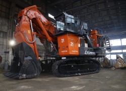 Първият в Европа багер Hitachi EX2600-7 LD започна работа на рудник „Елаците“