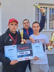 Отборът на ТПГ “Стамен Панчев“  - втори  в националния кръг на състезанието “Най-добър млад монтьор и водач на МПС“