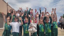 Медали и призови места на акробатките ни в Сливен