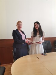 Младши прокурор Йоанна Божинова встъпи в длъжност в Районна прокуратура – Ботевград