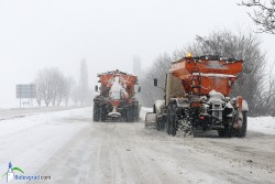 Всички населени места в общината имат сключени договори за снегопочистване