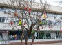 Ботевград с празнична украса за Баба Марта