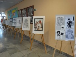 Първа изложба на първата ни паралелка „Графичен дизайн“ в ПГПЧЕ „Алеко Константинов“