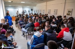 Вълнуващ „Урок по родолюбие“ изнесоха Иван Кънчев и Марио Мишев от Сдружение „Българска история“