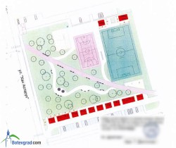 Одобриха схемата за разполагане на търговски обекти в новостроящия се парк за спорт и отдих в кв. "Север"