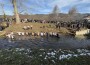 С ледено хоро в река Калница отбелязаха Богоявление в Трудовец