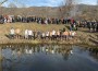 С ледено хоро в река Калница отбелязаха Богоявление в Трудовец