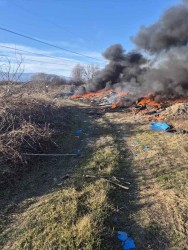 Черен дим се издига над Врачеш /допълнена/