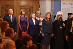 Кметът инж. Владимир Александров на приема на президента по случай 24 май