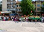 Знамето на детския фестивал “Единството е сила“ се вее в центъра на Ботевград