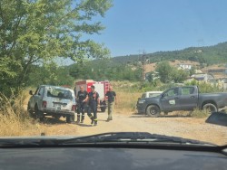 Пожарът в землището на Скравена отново се разгоря