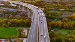 На 9 и 10 септември движението по АМ „Хемус“ ще се осъществява в активната лента при км 0 в посока София и при 8-ми км в посока Варна