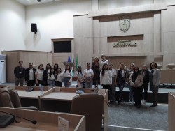 Ученици от ПГТМ “Христо Ботев“ гостуваха на местната администрация