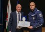Полицаите, проявили храброст в борбата с горящите автобуси, бяха удостоени с почетни знаци от Община Костинброд