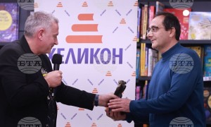 Боян Йорданов печели наградата за нова българска проза „Хеликон"
