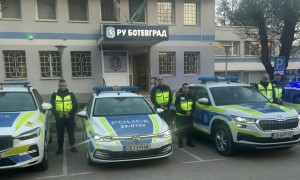 Полицаите от всички районни управления към ОДМВР-София почетоха саможертвата на своите колеги