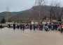 Моменти от обиколката на местните мотористи