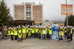 Студенти, преподаватели и специалисти от БАВ посетиха новата ПСОВ в Рудодобивен комплекс