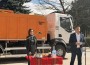 Община Етрополе получи нов сметосъбиращ камион по проект за управление на биоразградимите отпадъци