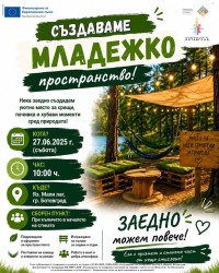 Младежи ще преобразяват обществени пространства в община Ботевград с доброволчески инициативи